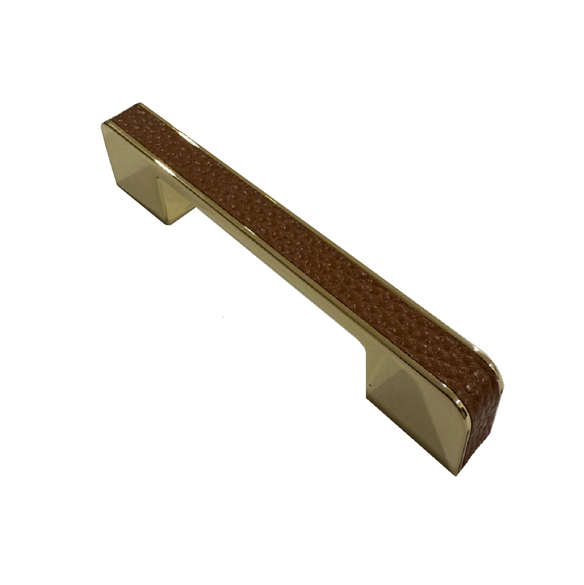 HardwareCity BROWN LEATHER Cabinet Handles 115MM SCANDINAVIA SCANDIBR-96